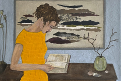 Reading Women Series - Girl in yellow Dress