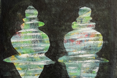 Figurines of Triadic Ballet - The Golden Balls