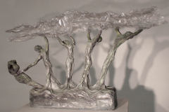 The Stream of Hope - sculpture by Monika Wesselmann - photo by Olga Chiruk, Brunel University London